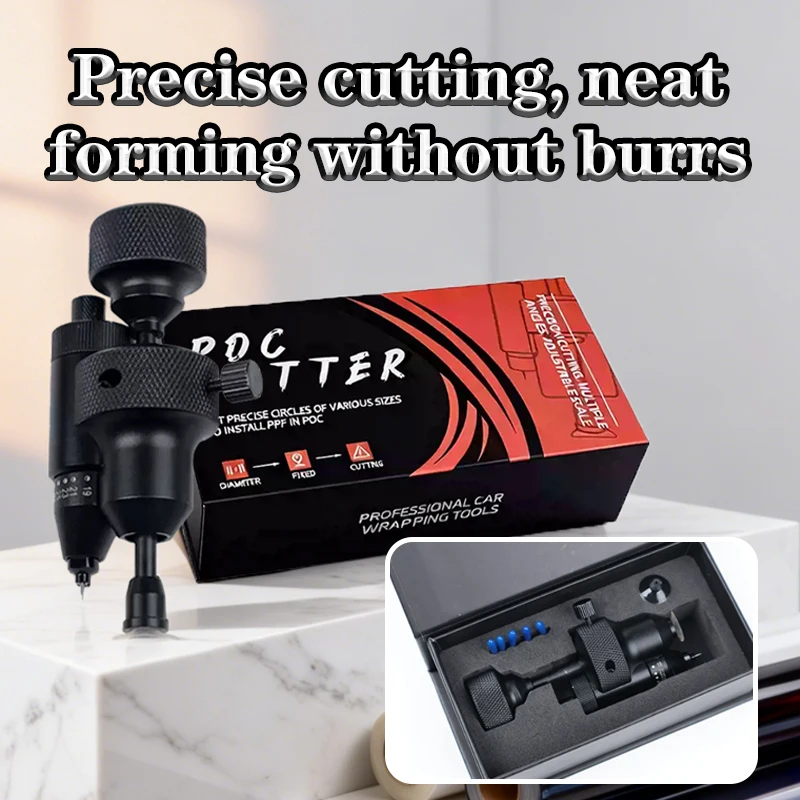 Car Wrap and Paint Protection Film Cutter, Radar Hole Film Cutting Tool, PDC Cutter, Radar Sensor Hole Cutting Tool