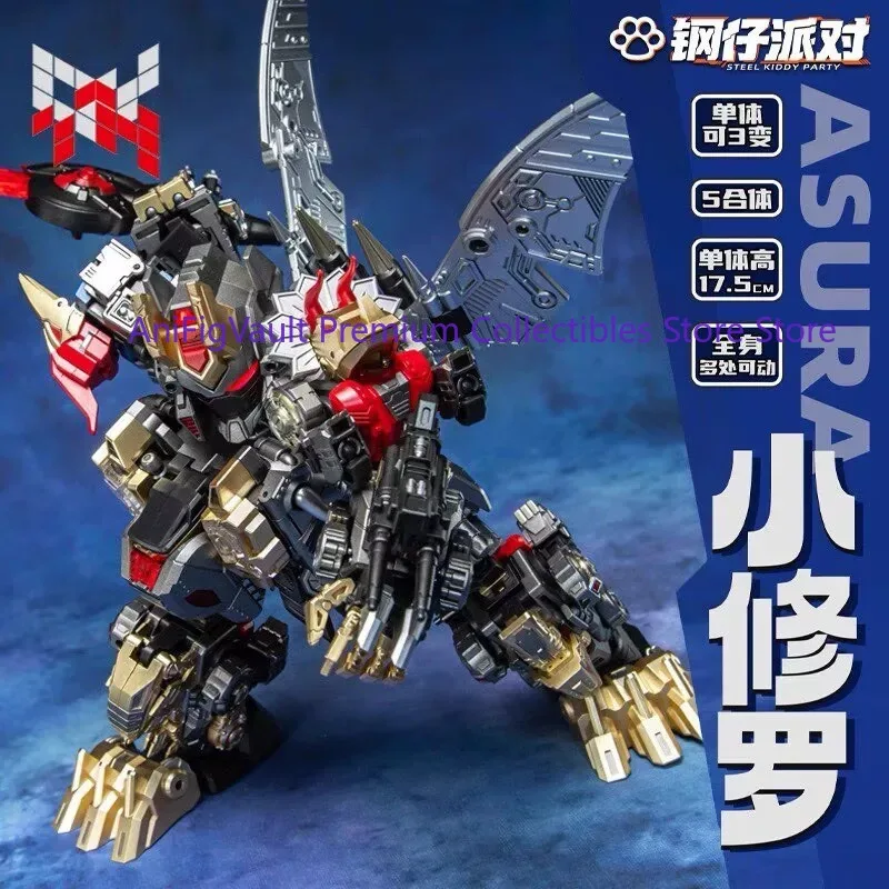 

【IN STOCK】 JGM-SKP02 Transformed Toys Laser Cat Little Shura King Shura Cyborg Party Mechanical Dinosaur Combined Model