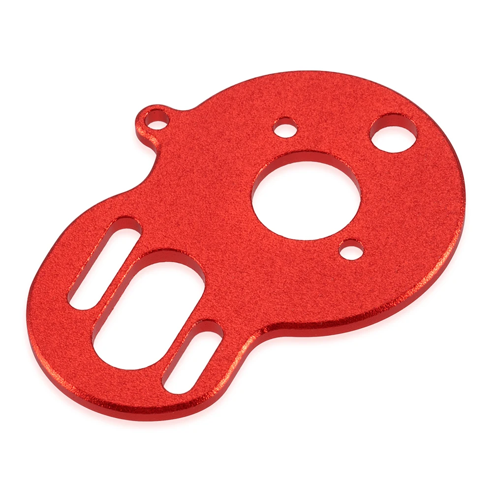 AXSPEED Metal Transmission Gearbox Gear Cover Housing Motor Mount 14T-18T for 1/24 Micro-B 2WD RC Buggy Upgrade Parts