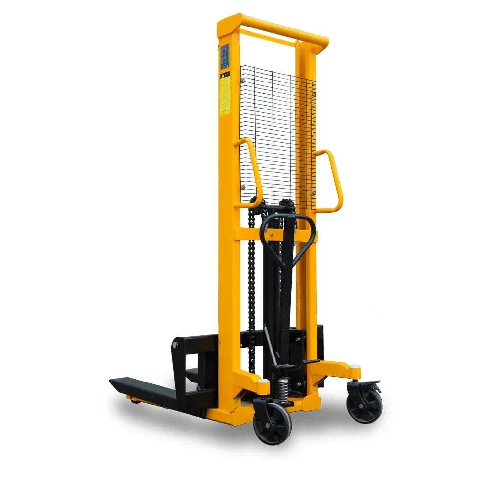 

1000 2000 3000kg 1 2 3 Ton Hydraulic Manual Hand Forklift Pallet Stacker Price 1.6 2 Price