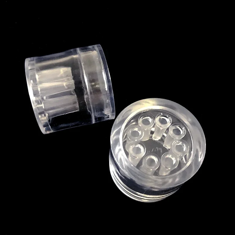 High Transparent  Aquarium Fish Tank Acrylic Decoration Clear Snail Trap Catcher Plants Planarian Pest Catch Box Leech 8 Holes