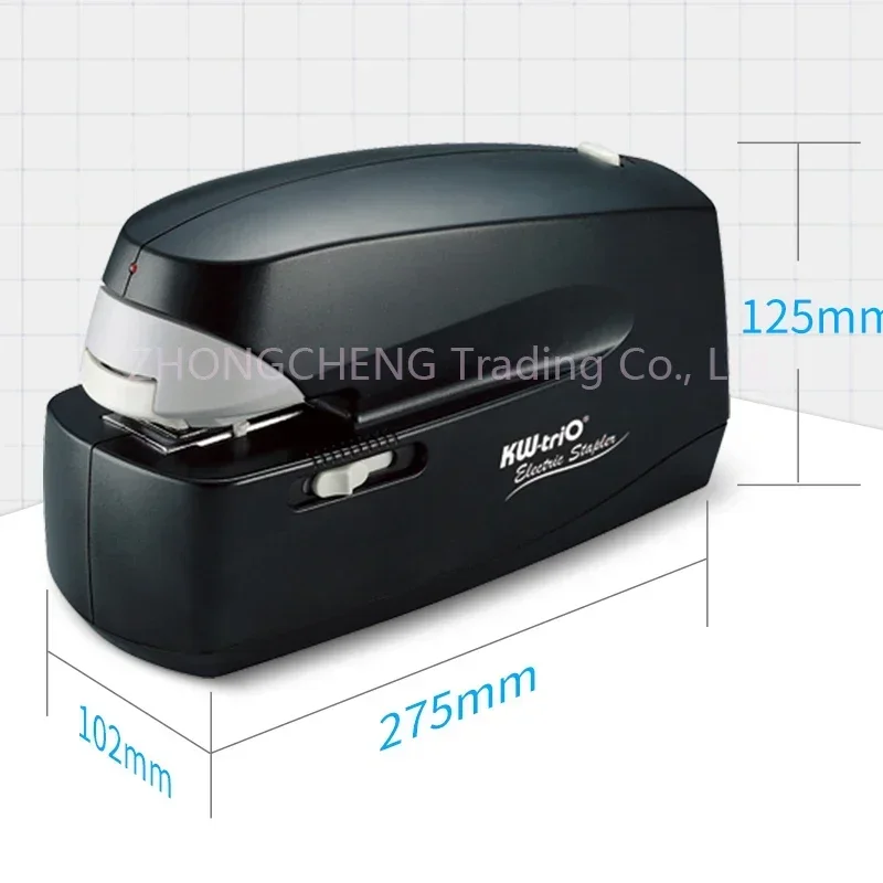 Hot Sale Office Thickening Portable A4 Electric Stapler Automatic Intelligent Induction Binding Machine 65 Pages Heavy Duty Stap