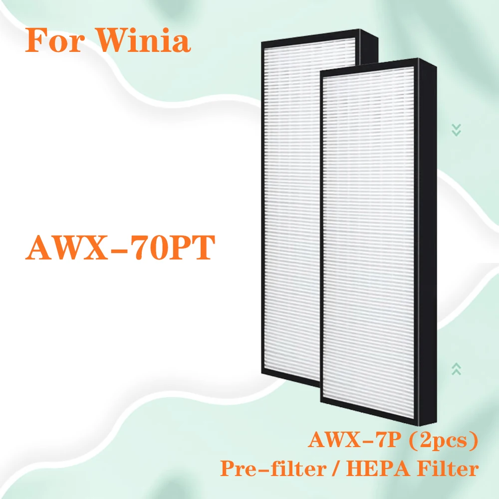 

2pcs HEPA Filter AWX-7P for Winia AWX-70PT air purifier