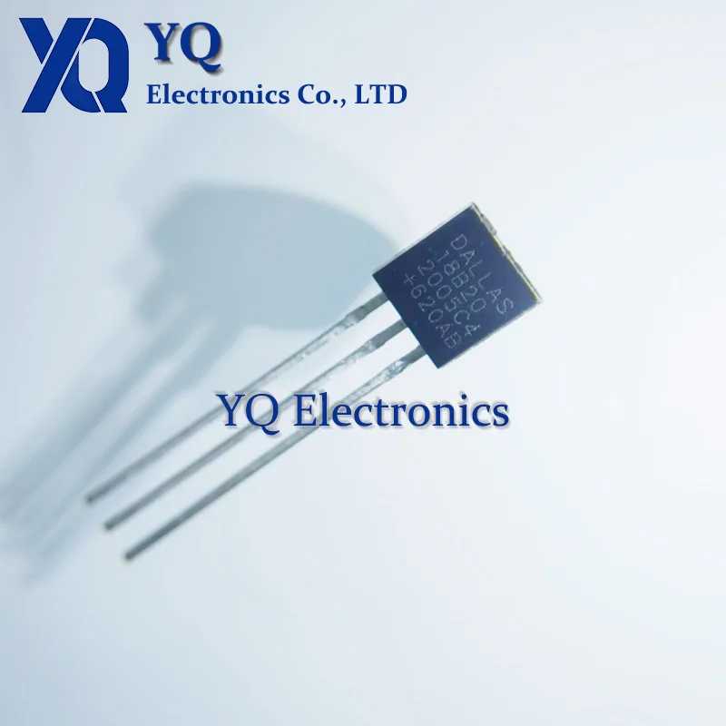 

10PCS/lot New Original DS18B20+ DS18B20 TO-92 programmable digital thermometer/temperature sensor temperature acquisition