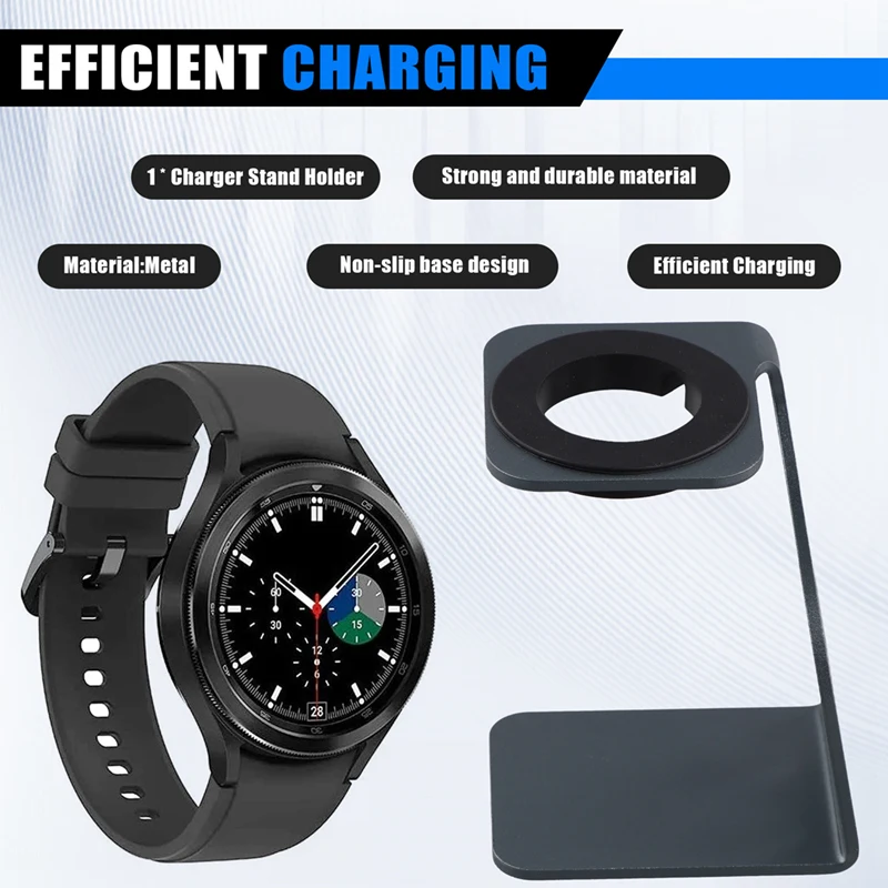 Charger Stand Holder For Galaxy Watch 7/FE/6 Classic/Watch 5/5 Pro Bracket Charging Cradle Stand Charger Dock Station