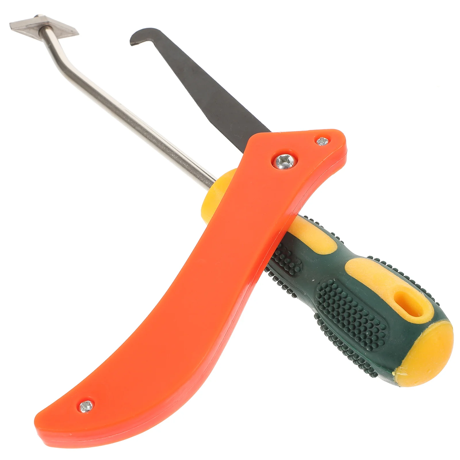 2 Pcs Seam Set Grout Scraper Sealant Remover Removal Scratch Rubber Work Cleaner