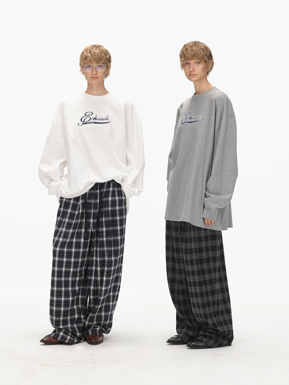 

Зимняя новинка: свободная футболка с длинным рукавом, комфортная, струящаяся, с круглым вырезом, классический оверсайз дизайн, хлопковый повседневный топ.