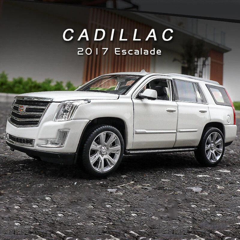 

WELLY 1:27 Cadillac Escalade 2017 SUV Alloy Car Model Diecasts & Toy Vehicles Collection Car Toy Boy Birthday gifts