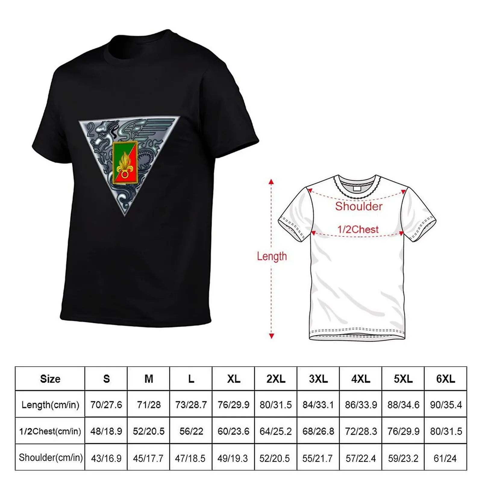 2nd Foreign Parachute Regiment - 2e Régiment étranger de parachutistes - French Foreign Legion T-Shirt