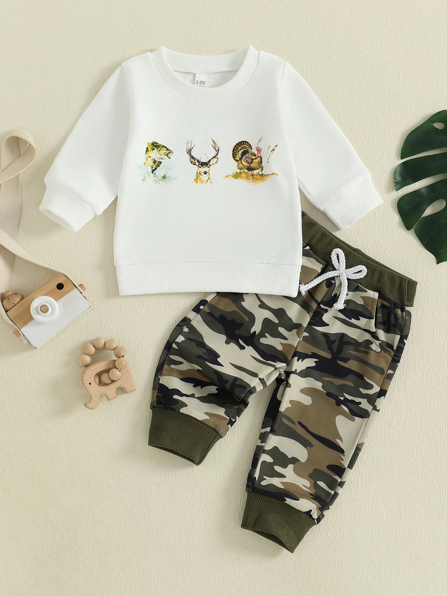 

Зимний наряд для маленьких девочек, розовый вязаный свитер, леггинсы с цветочным принтом, комплект, теплая уютная одежда для малышей, комплект из двух предметов