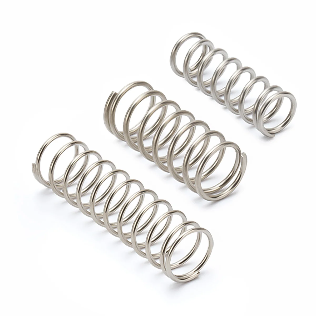 

10pcs 304 Stainless Steel Small Spring Damping Spring Wire Diameter1.5 Length10-50 OD10-25mm