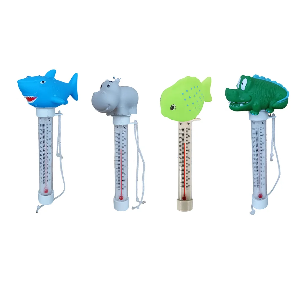Pool Thermometer Floating Type for Outdoor Indoor Swimming Pools Spas Hot Tubs with Large Display Easy to Read and