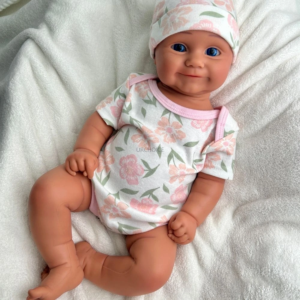 20 インチぽっちゃり女の赤ちゃんマディ全身ソフトリアルなシリコーンリボーンベビードール防水手作り新生児人形子供のおもちゃ