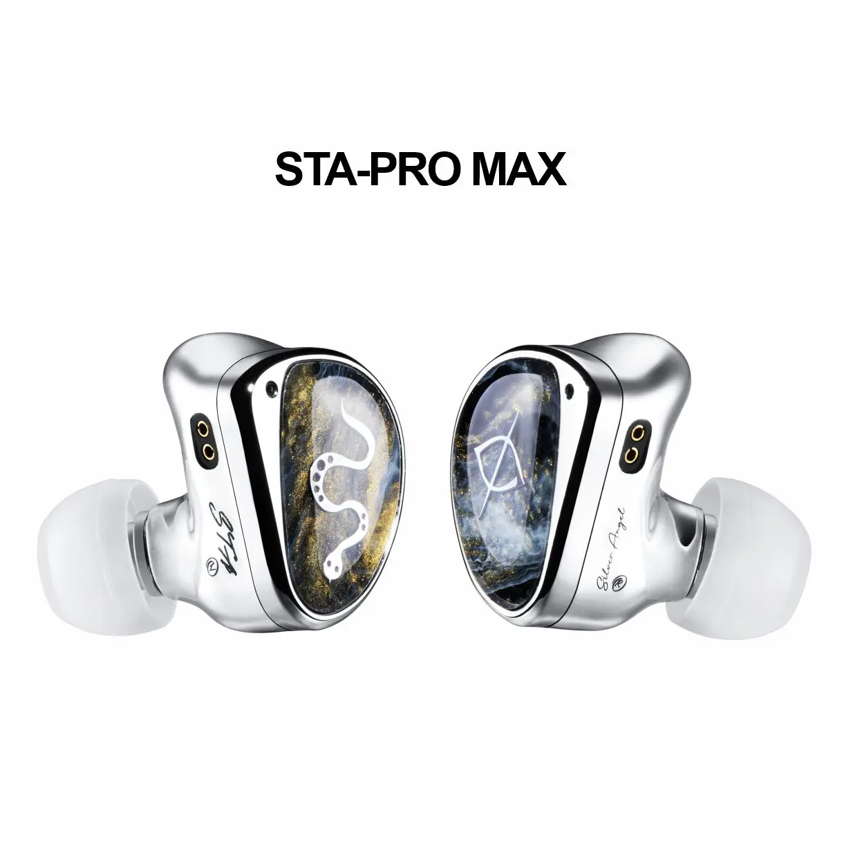 Наушники-вкладыши TFZ EarAcoustic Audio STA-Pro MAX HiFi для прослушивания музыки с глубокими басами, 10-мм ультрабериллиевая диафрагма, 6-мм полимерная диафрагма