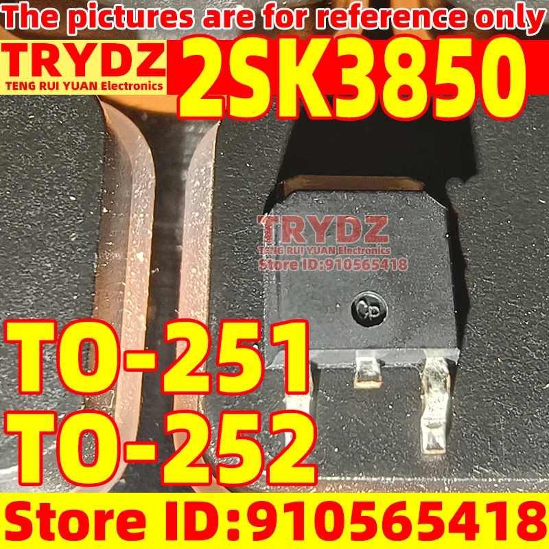 50/30/20PCS 2SK3850 K3850 TO-251 600V