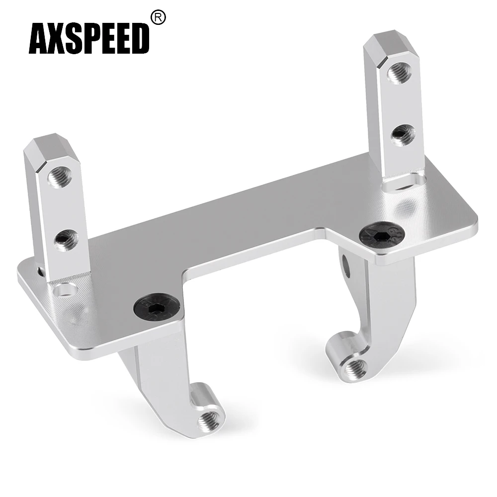 AXSPEED Aluminum Alloy Metal Servo Mount Stand for Axial SCX10 II 90046 1/10 RC Crawler Car DIY Parts