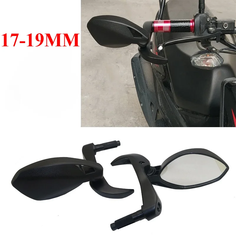 

Universal Modified Motorcycle Side Mirror CNC Rearview Mirror for Honda Yamaha MT07 R3 R25，Motorcycle Accessories