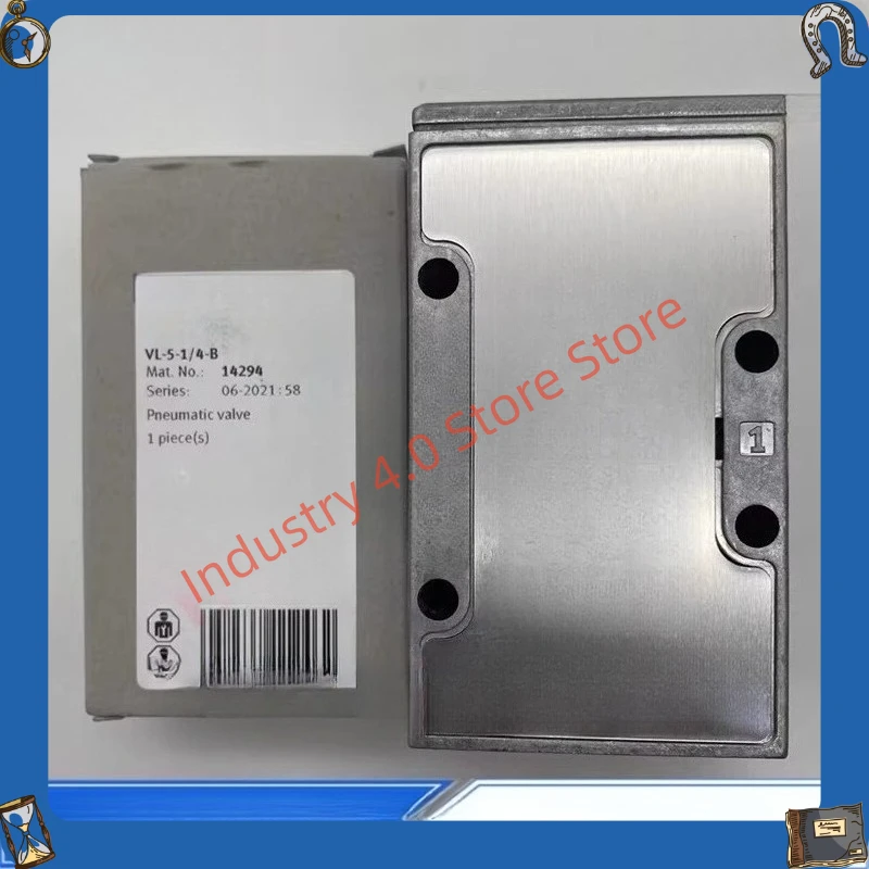 

Пневматический регулирующий клапан VL-5-1/4-B 14294, цельнометаллический, двухпозиционный, пятиходовой