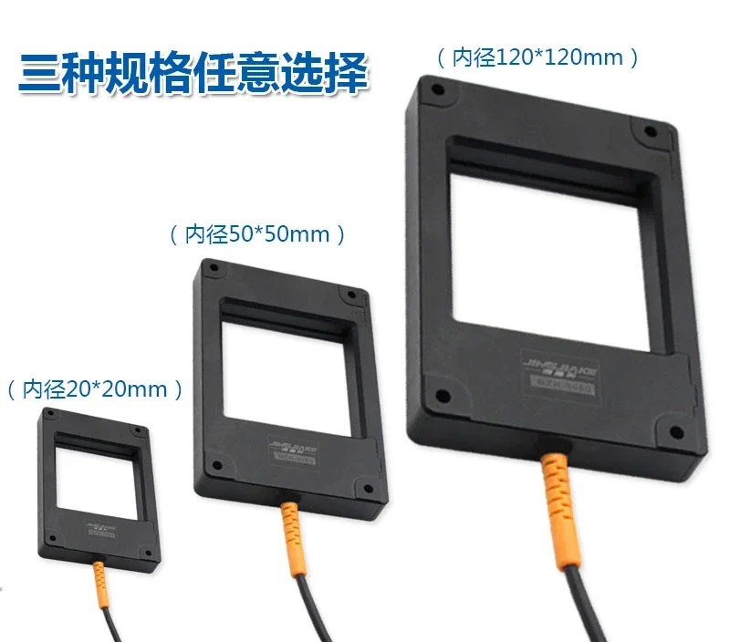 Optical fiber amplifier sensor for annular window type blanking count detection Metal nonmetal can be sensed without blind zone