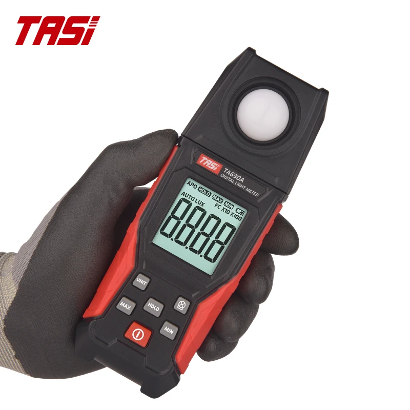 TASI TA630 Luxometer Professional Lux Meter Handheld Light Meter High Accuracy Luxmeter Illuminometer Photometer