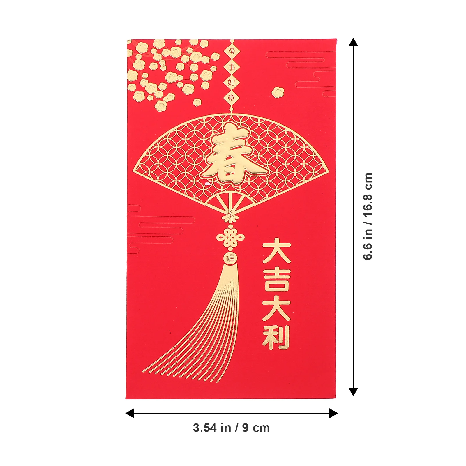 36 Pcs Red Envelope for New Year 2020 Envelopes Colored Money Christmas Decorations Chinese Style