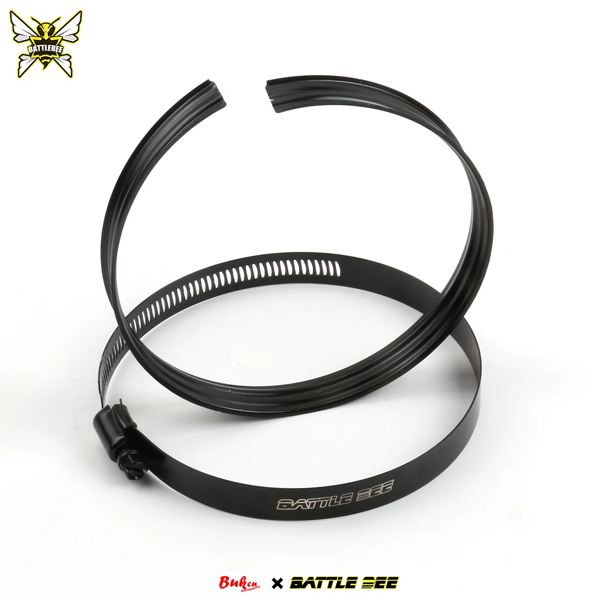 Klem Selang T-Bolt Dapat Disesuaikan 32mm Hingga 110mm Baja Tahan Karat Hitam Klip Klem Selang Klip Selang Klem Tetap