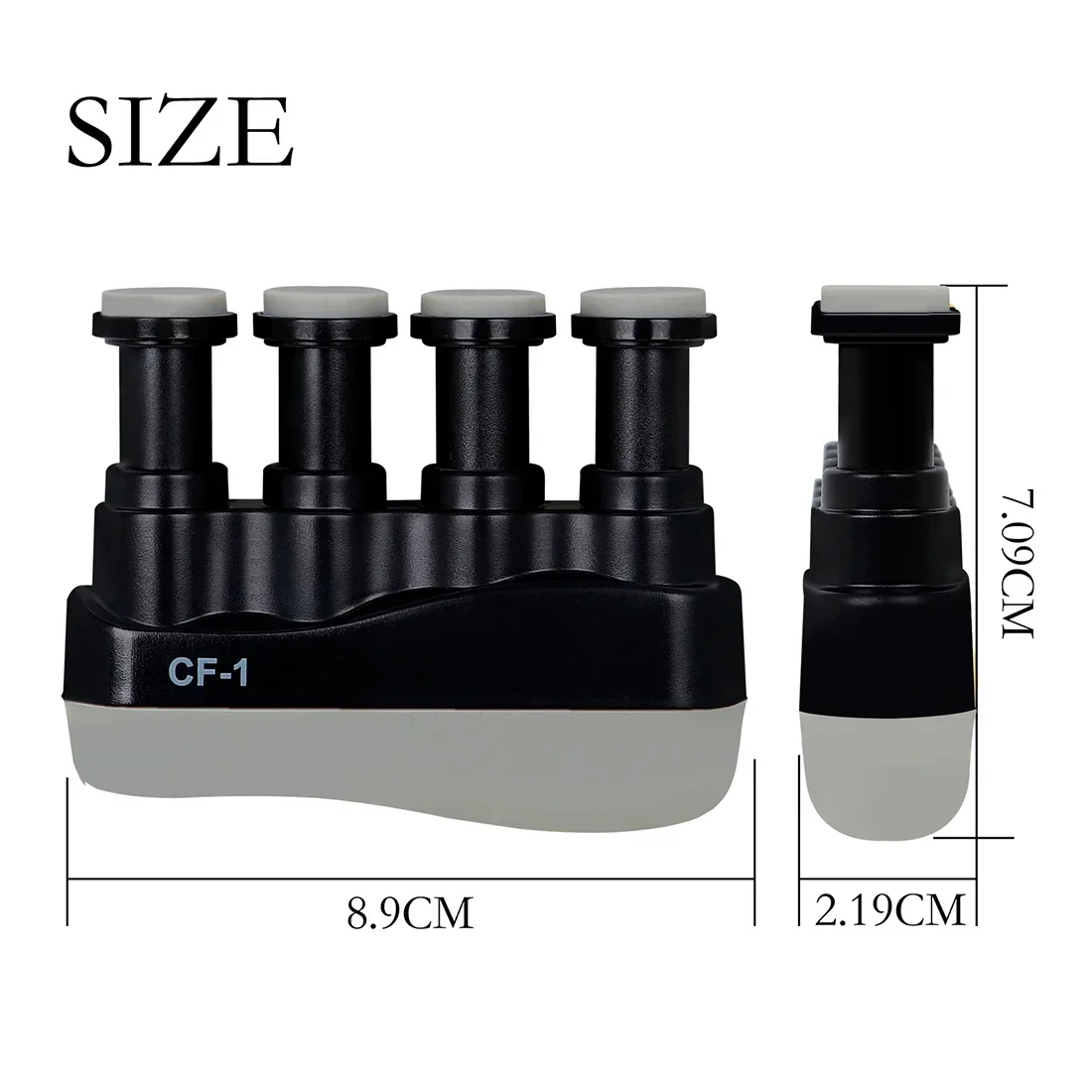 Adjustable Piano Guitar Finger Exerciser Trainers - Beginner to Advanced Power Training Tension Finger Forcer for Practitioners