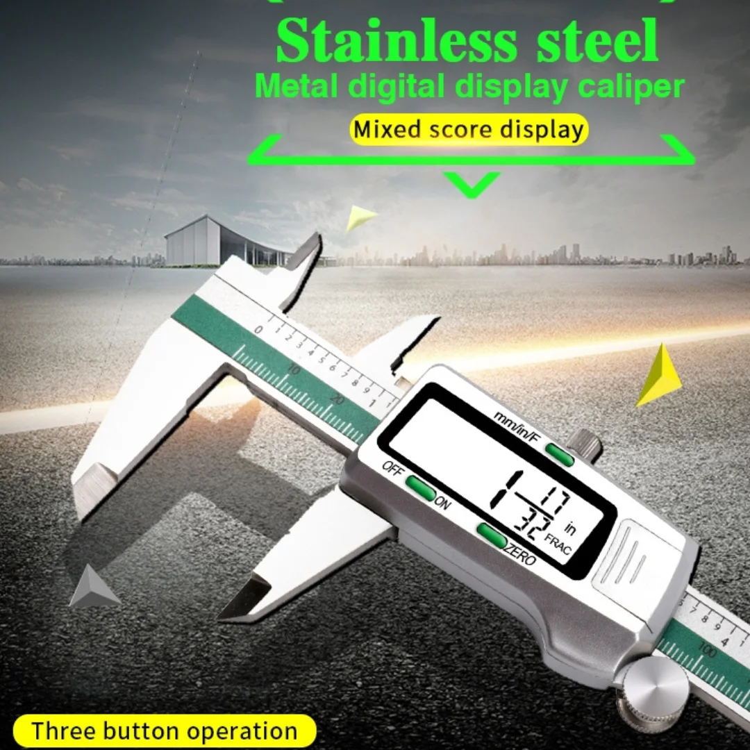 ET50 150mm Digital Caliper Stainless Steel 0.01mm High Precision for Mechanical Components Measure