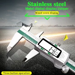 ET50 150mm Digital Caliper Stainless Steel 0.01mm High Precision for Mechanical Components Measure