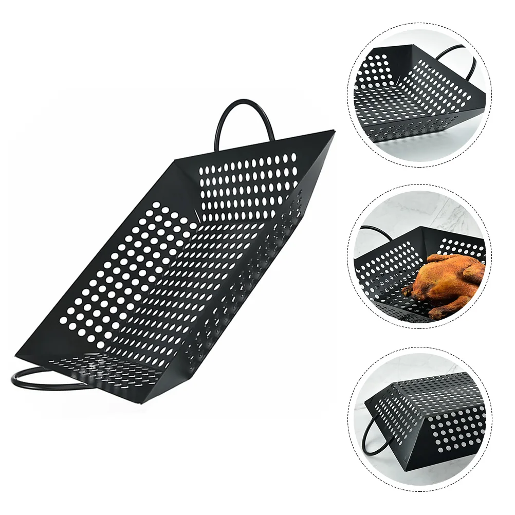 

Grill Plate BBQ Non-Stick Barbecue Cookware Large Capacity Outdoor Aluminum Pan Durable Heat Resistance BBQ Grill Pan Kitchen