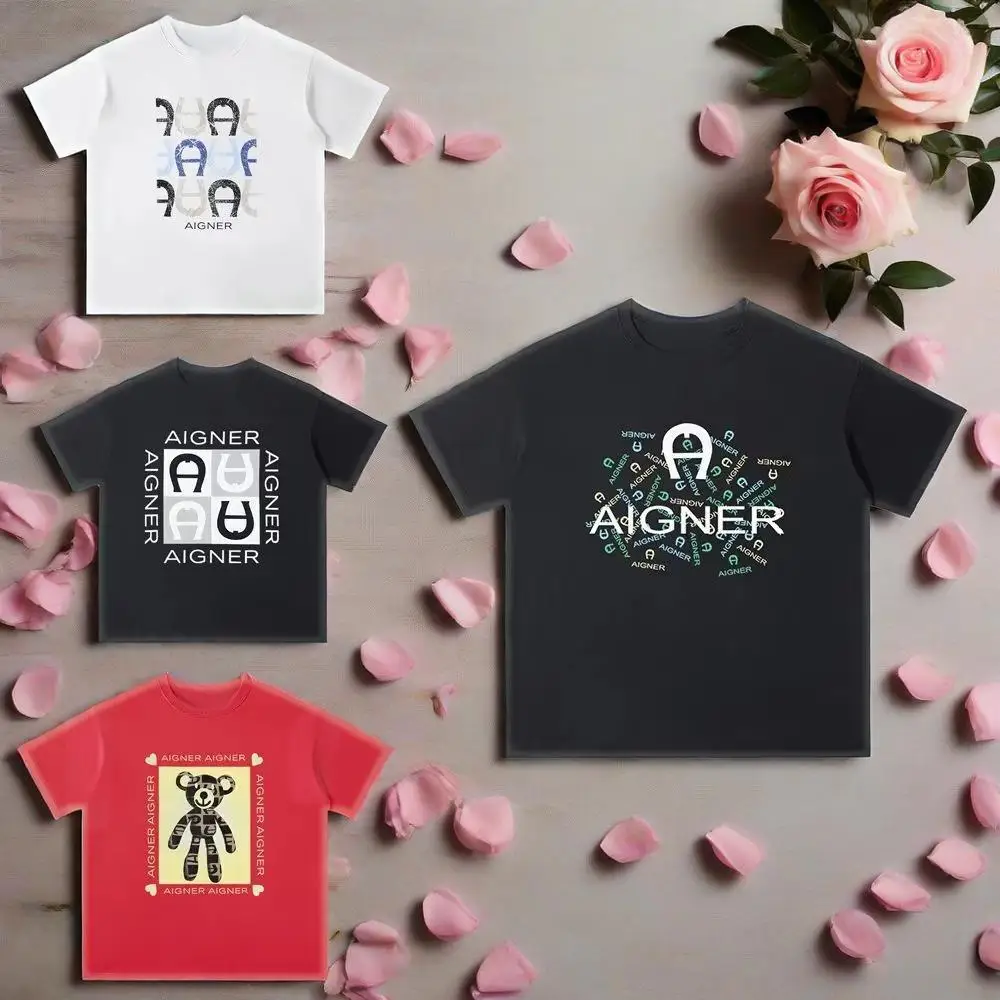 

Popular Summer Boys' T-shirt Made of Pure Cotton Fashionable Short Sleeved Letter Printed Clothing Summer Top
