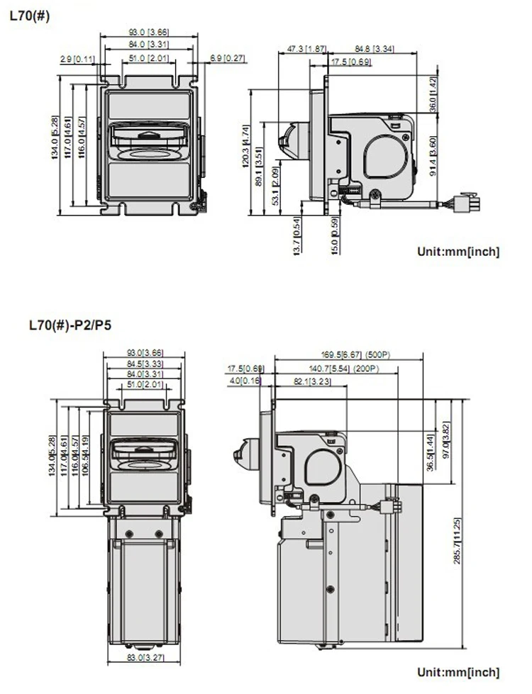 ICT L77F bill acceptor new product Paper money recognizer game/cabinet game machine vending machine