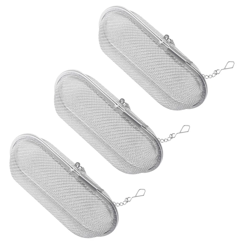 

3pcs Stainless Steel Tea Diffusers Filter Tea Strainer Rectangular Fine Mesh Tea Infusers For Loose Leaf Tea Filters For Mug For