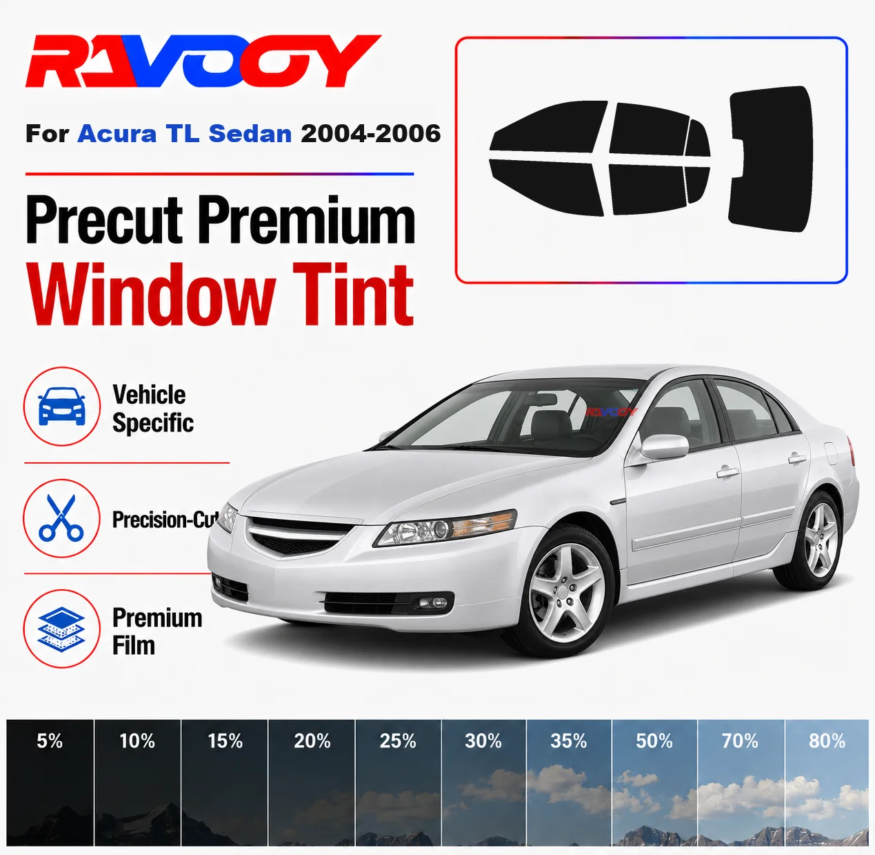 premium-precut-window-tint-kit-front-rear-windows-rear-windshield-for-acura-tl-sedan-2004-2006-complete-set-nano-ceramic-film