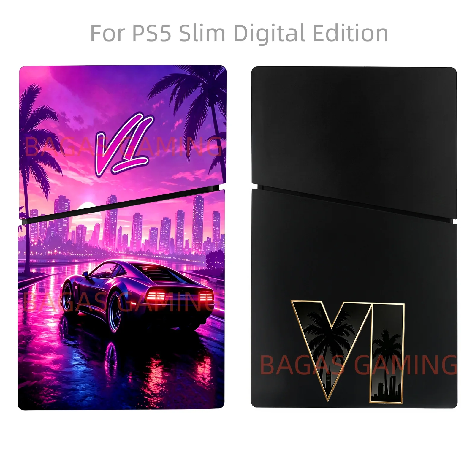 Digital Edition GA Frontplatten für PS5 Fat Konsole Zubehör Gehäuseabdeckung für PlayStation5 Pro Schutzabdeckung für PS5 Slim