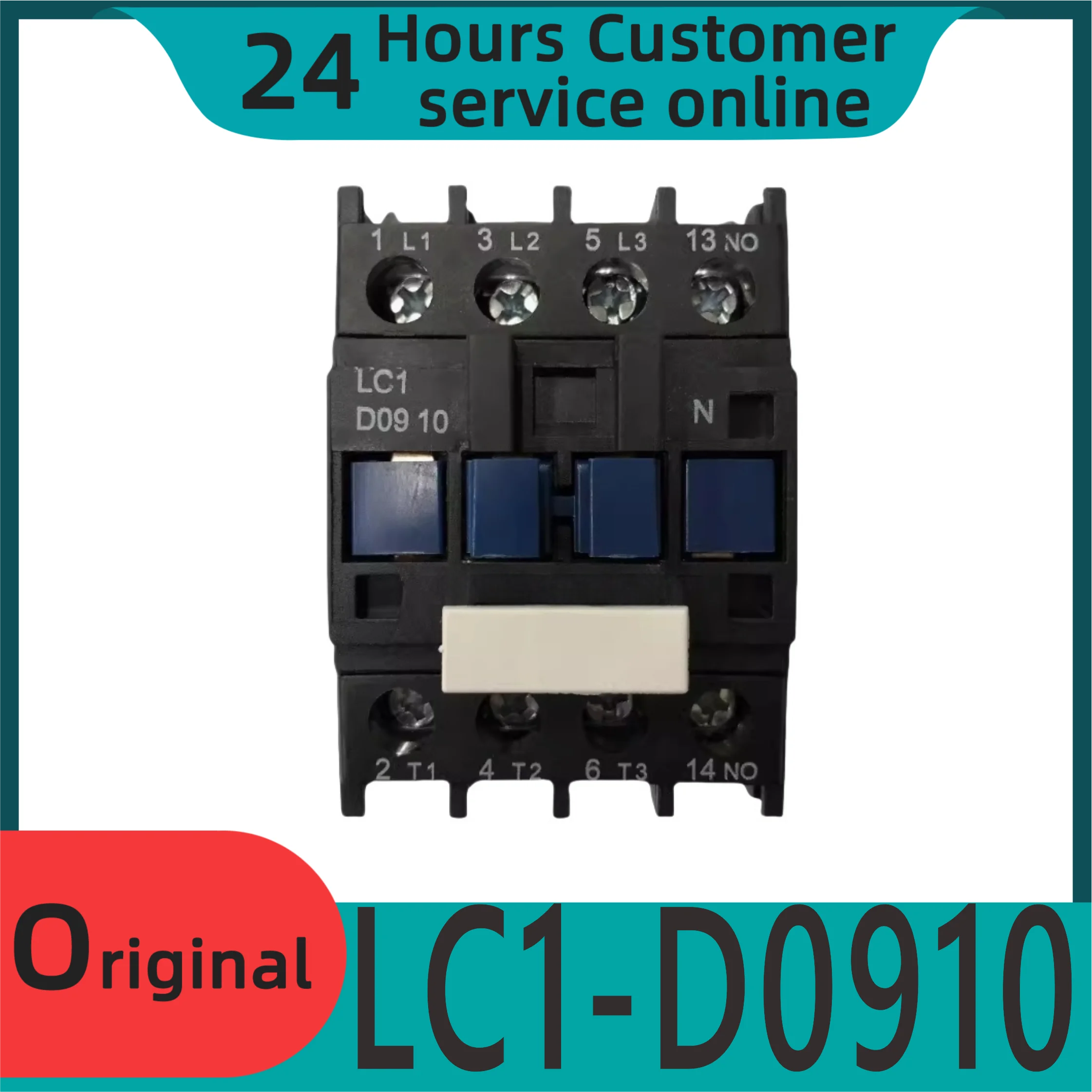 

New original LC1-D0910 AC contactor LC1D0910 AC24V 110V 220V