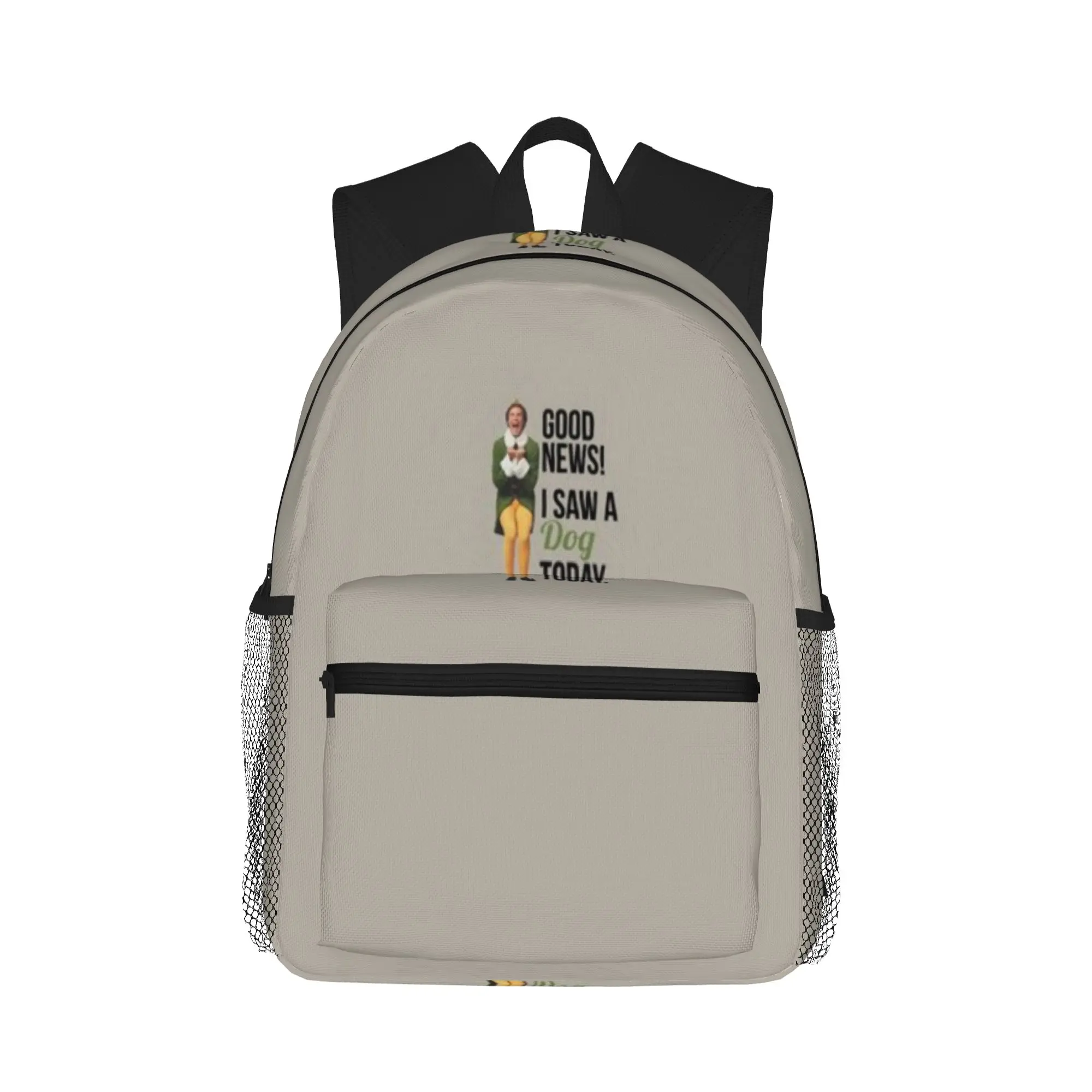 

Will Ferrell Buddy the Elf from Elf the Movie Casual Backpack for Students and Adults Bags