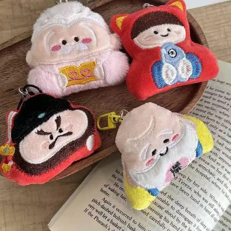 Chinesischer Schlüsselanhänger „Reichtums-Mondherr“ – Exquisiter Handgefertigter Glücksbringer als Persönliches Accessoire-Geschenk – Detail 8