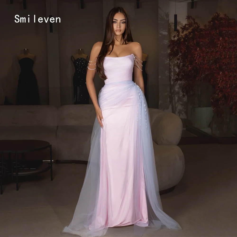 

Smileven Luxury Mermaid Prom Dress Immortal Aura Off The Shoulder Party Gowns Elegant Formal Occassion Dress Customized 2026