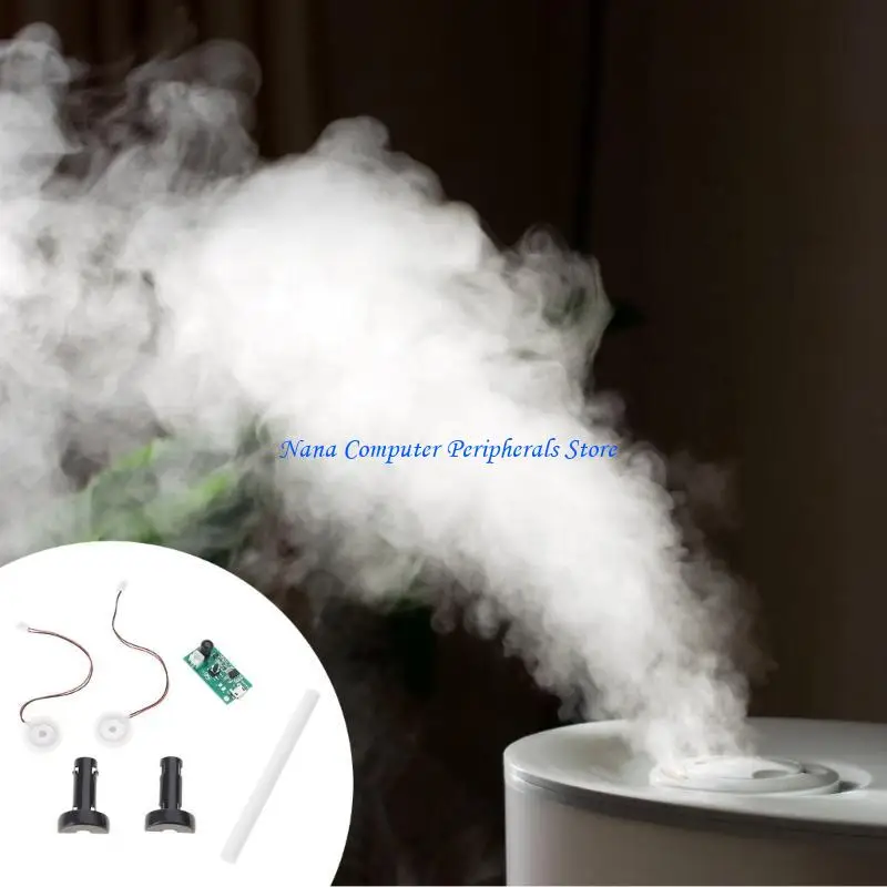 

F68C Ultrasonic Mist Maker Atomizer Humidifier Rubber Gaskets Mist Maker Transducer