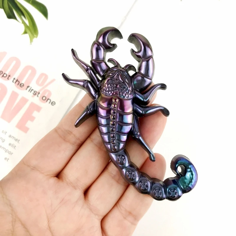 DIY 3D Scorpion Flower Fairies Crystal Epoxy Resin Mold Three-dimensional Butterflies Pendant Keychain Jewelry Silicone Mould