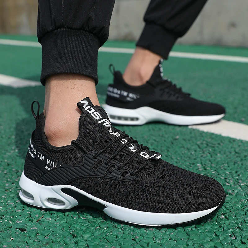 Breathable Mesh Sports Shoes 2025 Spring and Summer Lightweight Shock-absorbing Running Shoes Men's Casual Trendy Shoes  sale