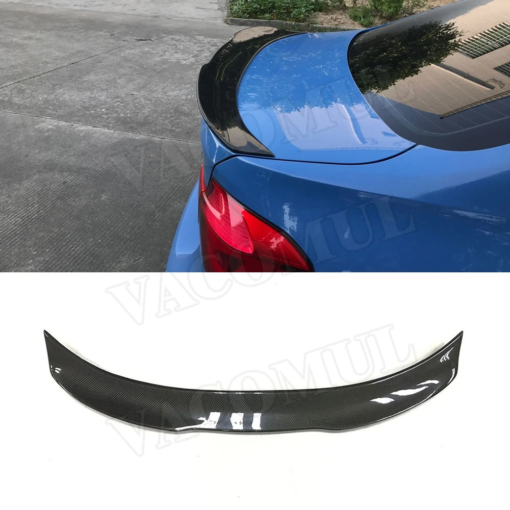 Carbon fiber / FRP Rear spoiler Boot duck wings for BMW 3 Series F30 F80 M3 320i 325i 328i 335i 2012-2018 PS-M Style Spoiler