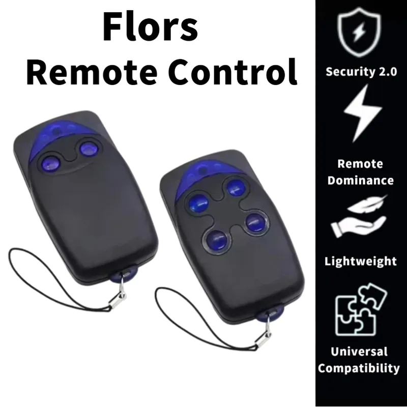 جهاز التحكم عن بعد لباب المرآب Flo2R-S Flo04R-S 433.92 ميجا هرتز جهاز إرسال رمز المتداول