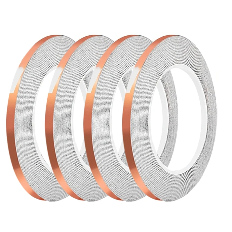 Лента BAAG-медная фольга для витражей и поделок, для пайки витражей, принадлежности для витражей