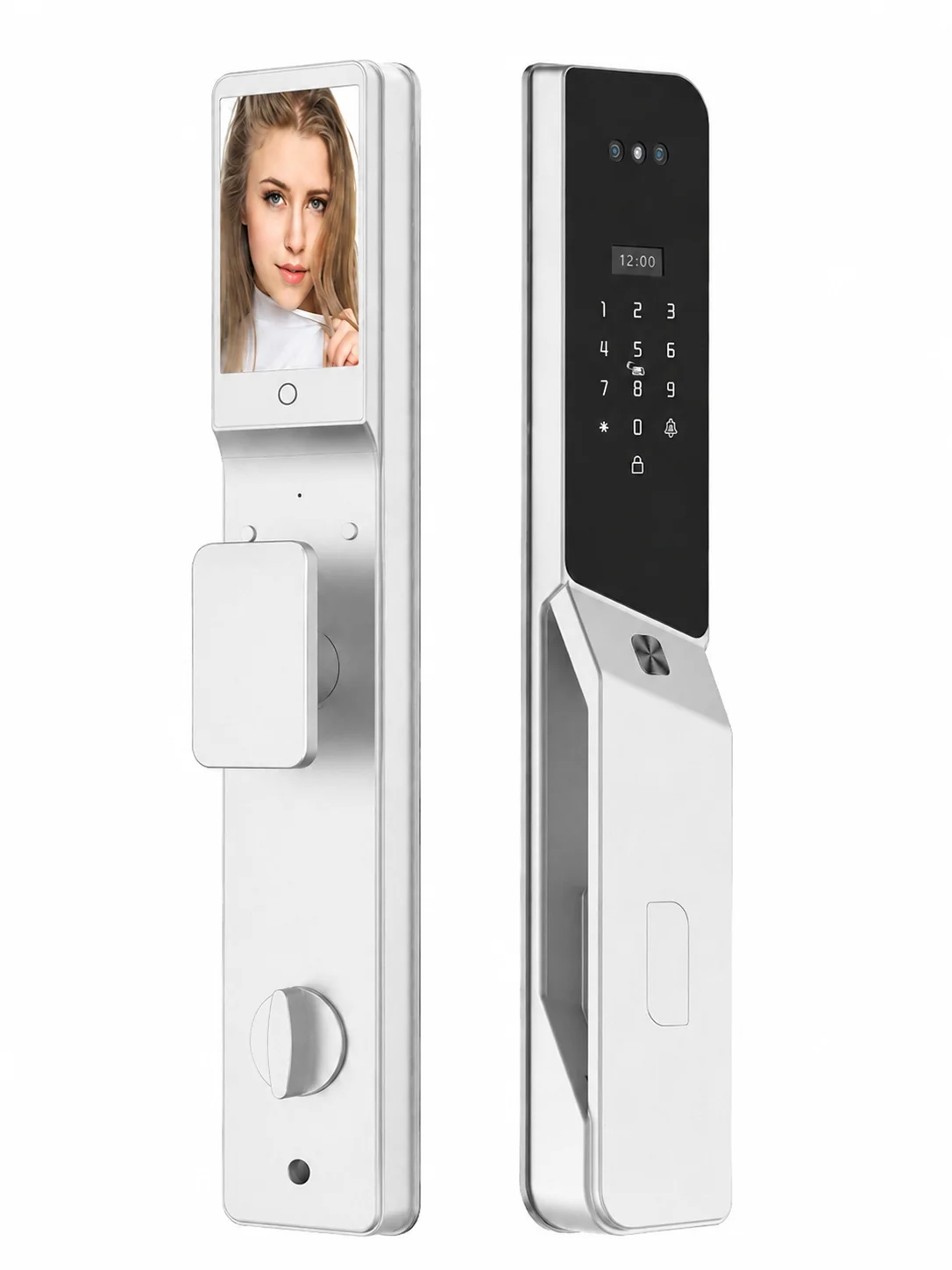 [2026 New Arrival] Cold Rolled Steel Smart Lock Palm Vein Recognition Biometric Door Lock for Home/Office