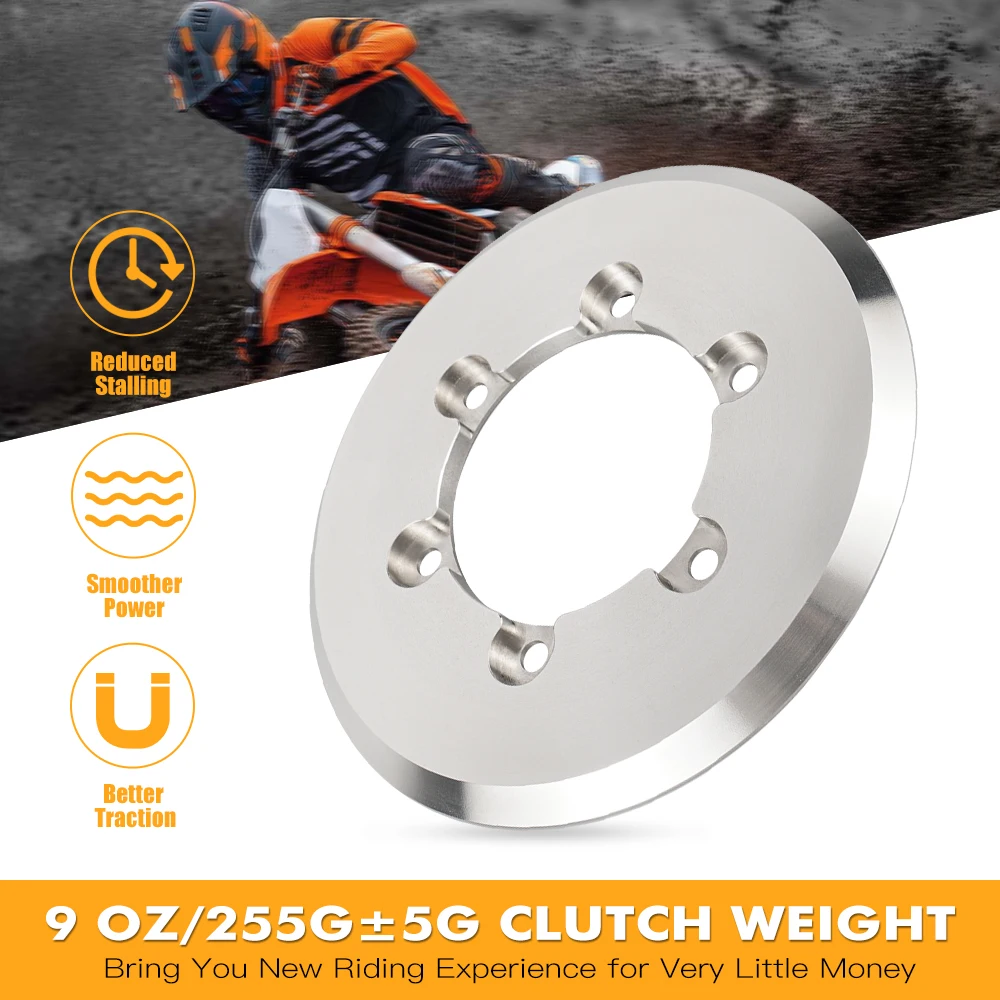 

For Husqvarna TE 300 2024 9 OZ Ounce Clutch Weight TE TC TX 250 300 14-24 FE 250 350 450 501 14-23 FC FX 250 350 For KTM GasGas