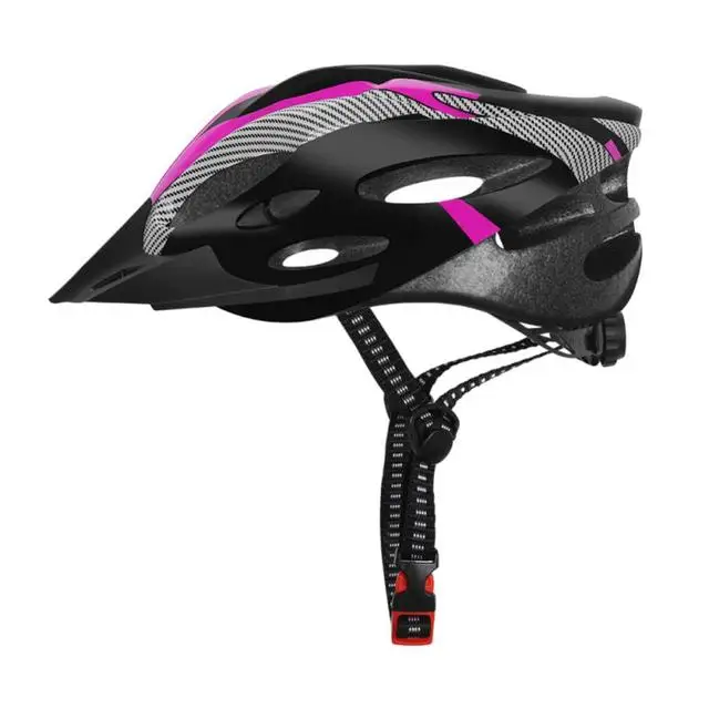 Carbon fiber Texture Helmet Adult MTB Mountain Bike Cycling Equipment Safety Bicycle Motorcycle Hat Caps female male EPS Foam