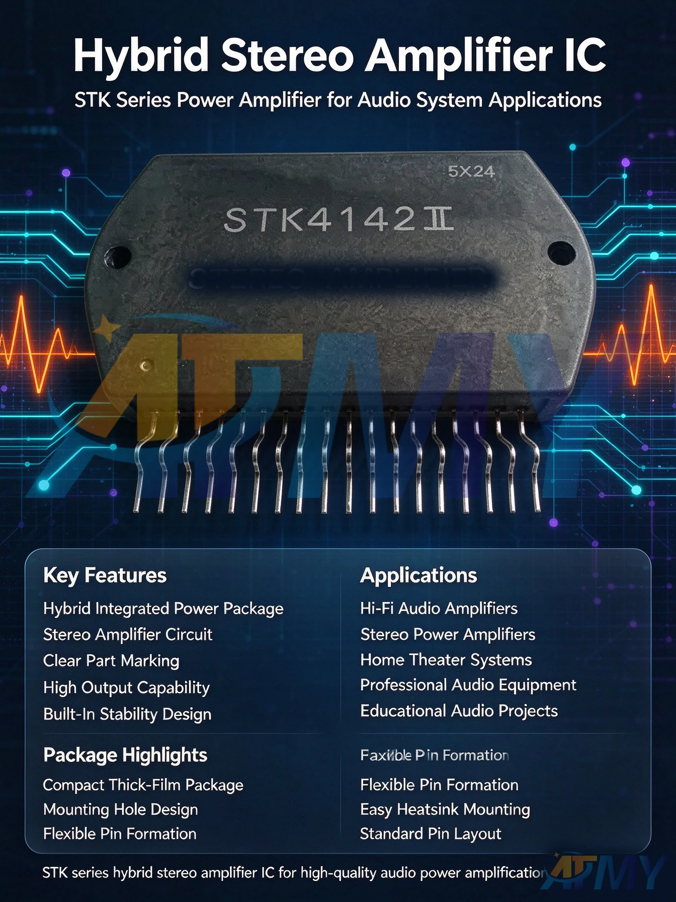 STK4142II  STK4152II  STK4162II STK4172II  STK4182II  STK4192II STK4121II  STK4131II  STK4141II STK4121V  STK4131V  STK4141V