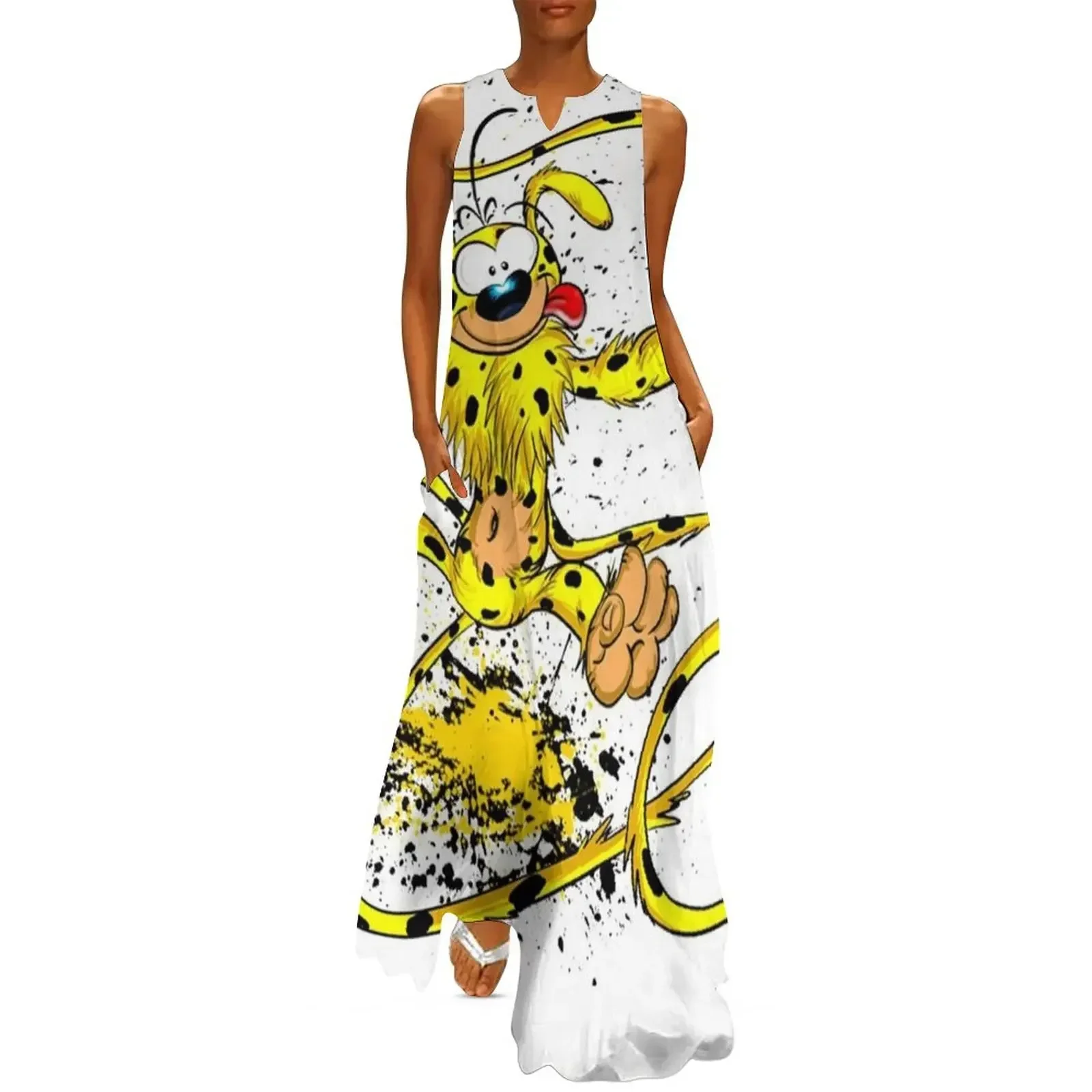 

Marsupilami - Houba Long Dress Dresses cute dress dresses summer woman 2025 Dress